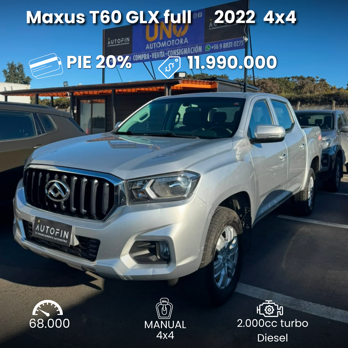 Maxus t60 GLX full 2022