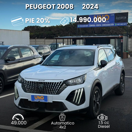 Peugeot 2008 Automatico Diesel