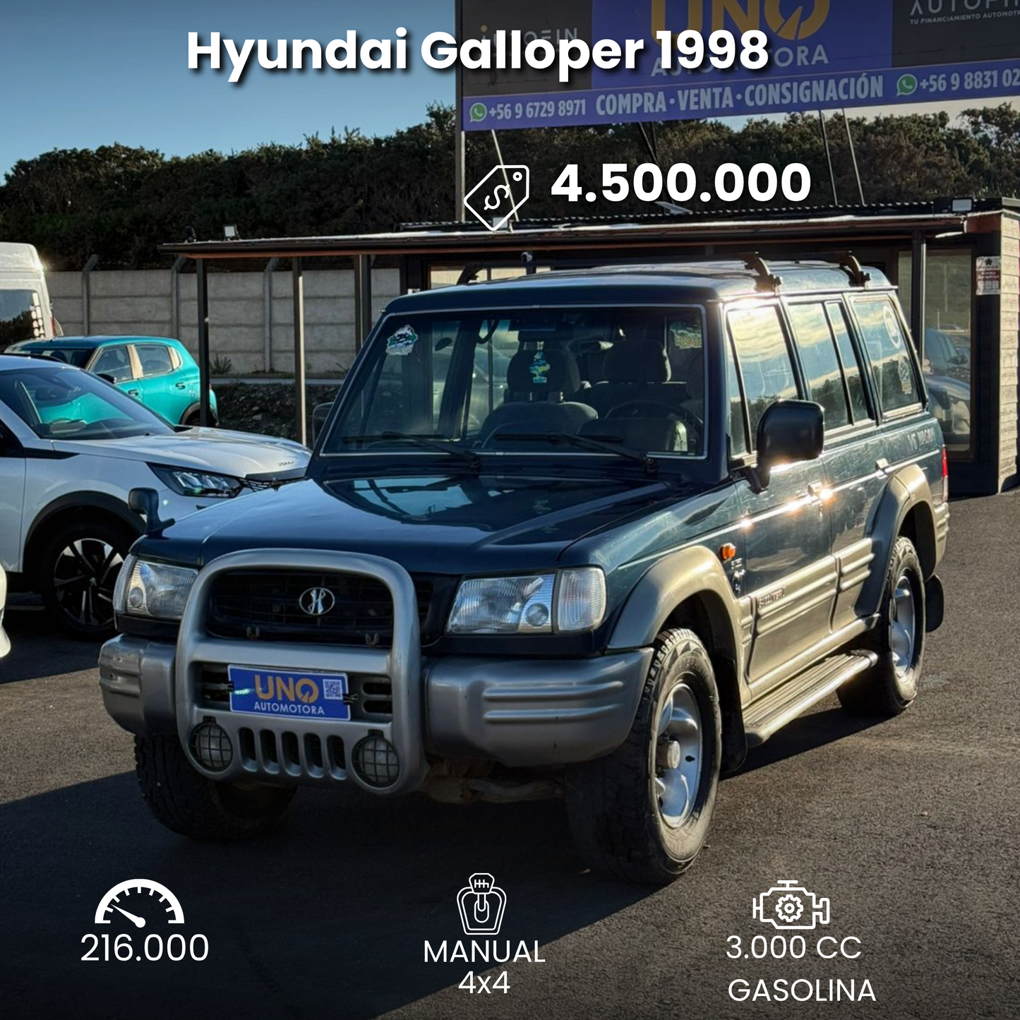 Hyundai Galloper 1998 3.0
