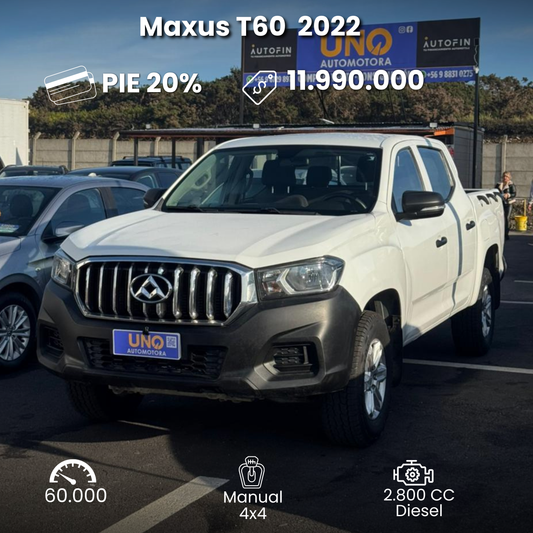 Maxus t60 4x4 2022