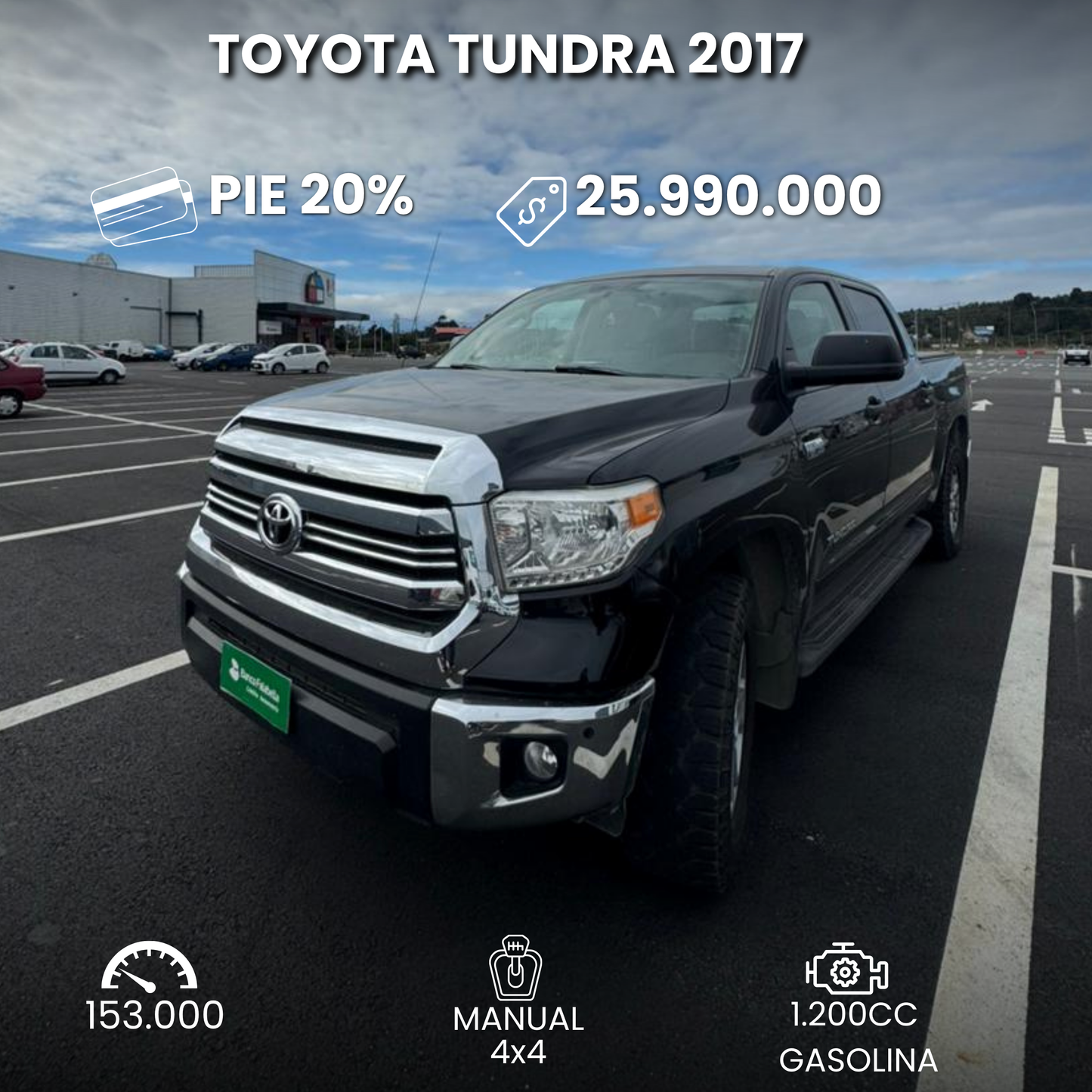 Toyota Tundra 5.7 4x4 2017