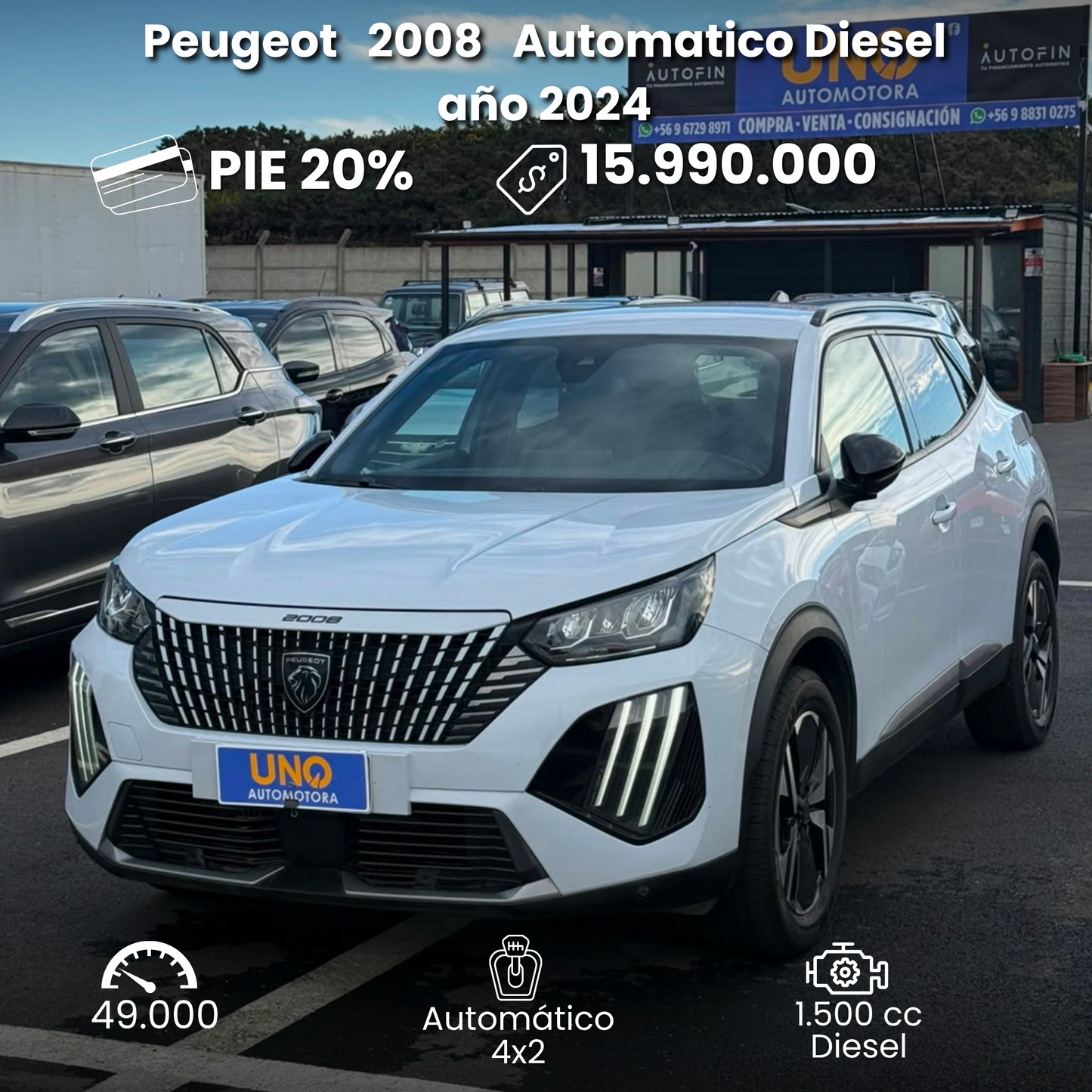 Peugeot 2008 Automatico Diesel