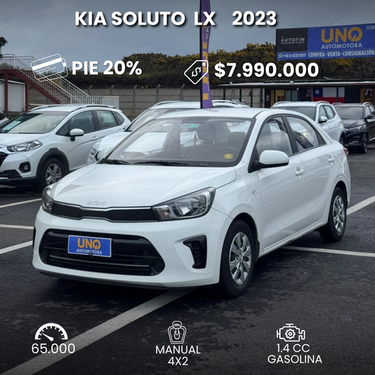 KIA SOLUTO LX 1.4 2023