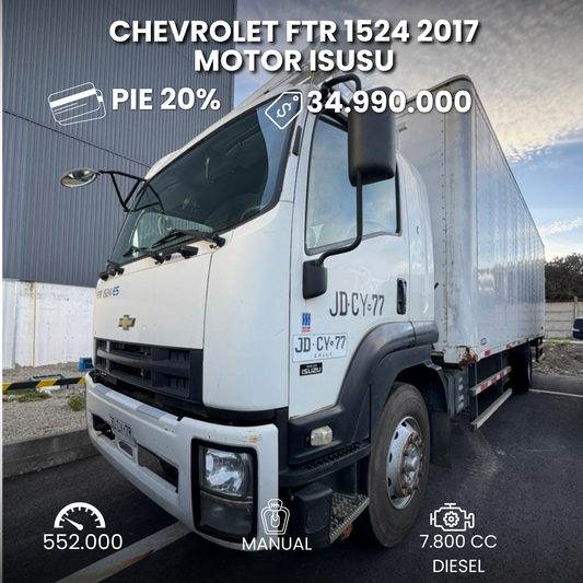 Camión Chevrolet Isusu 2017 FTR 1524