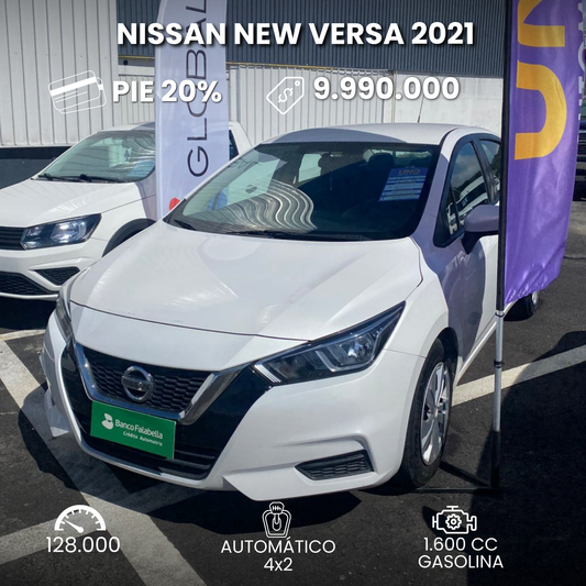 Nissan New Versa Automático 2021