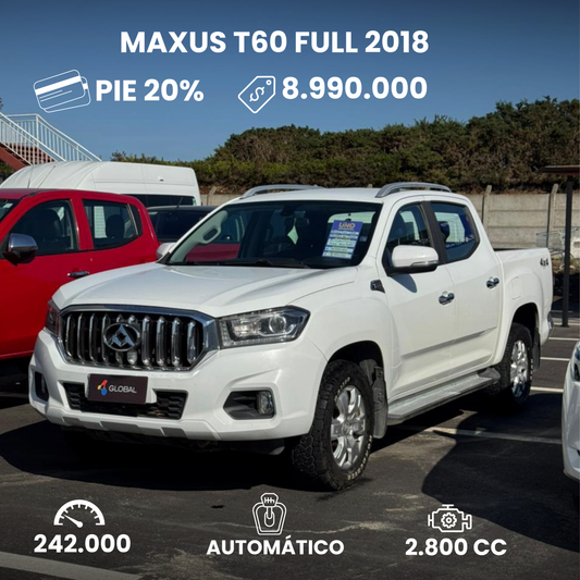 Maxus T60 Automática 4x4 2018