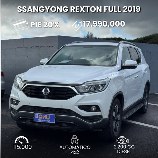 SSangyong rexton 2019 automática full
