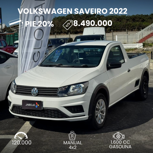 Volkswagen Saveiro 2022 cabina simple