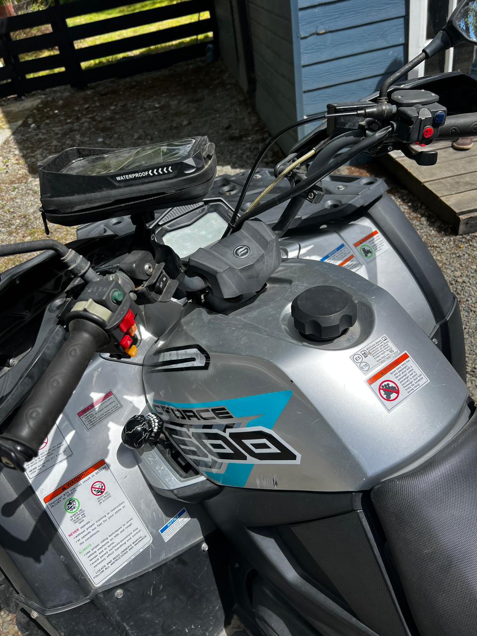 CF Moto cforceE 600 automática con carro